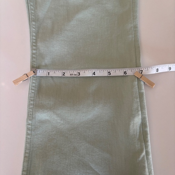Rag & Bone W 27 Mint Color Casey High-Rise Ankle-Flare Pants/Jeans Raw Hem NWT - Picture 16 of 16